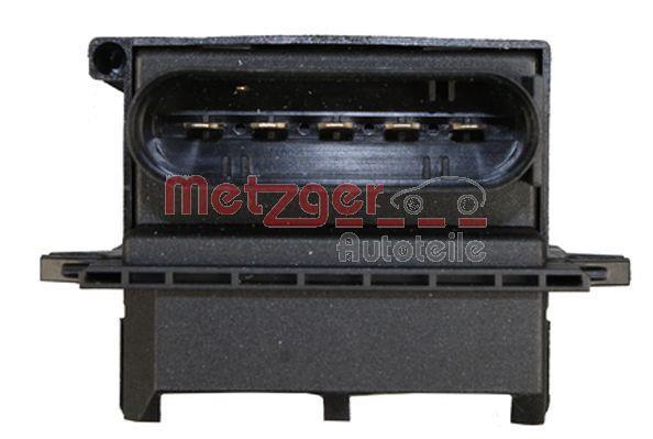 Résistance, pulseur d'air habitacle (Élément de commande, chauffage/ventilation) METZGER ref. 0917041